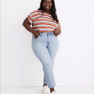 Madewell NWT The Plus Perfect Vintage Jean in Fiore Wash size 20